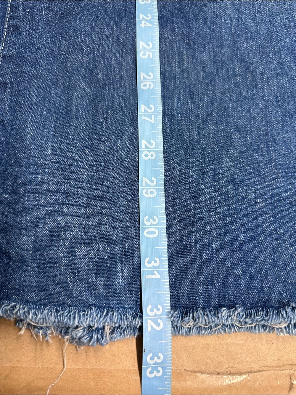 Ralph Lauren Dark Blue Denim Pencil Skirt - Picture 7 of 8